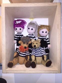 Where it all started - the first Coffee Cabin Appledore doll
